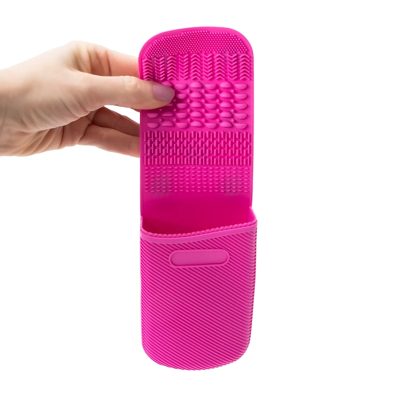 Silicone Makeup Brush Cleaner & Holder 2.9in x 9.4in