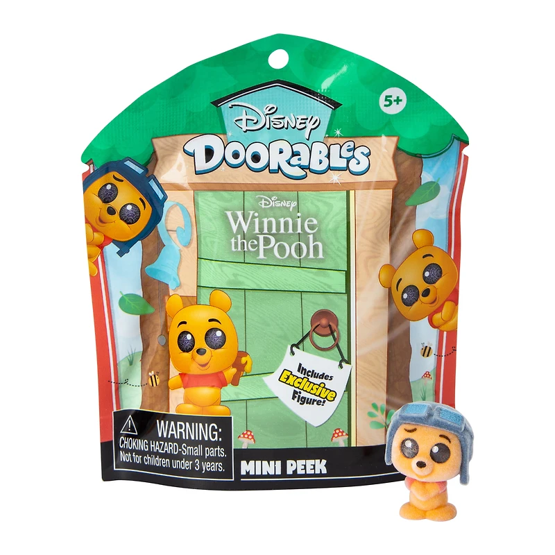 Disney Doorables Winnie The Pooh Flocked Figure Blind Bag