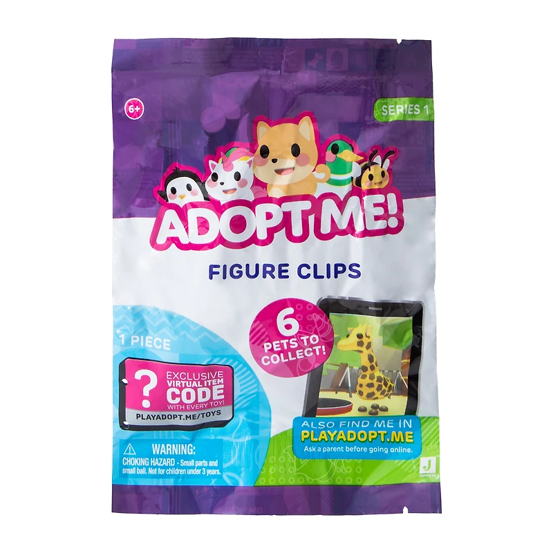 Adopt Me Figure Clips (Styles May Vary)