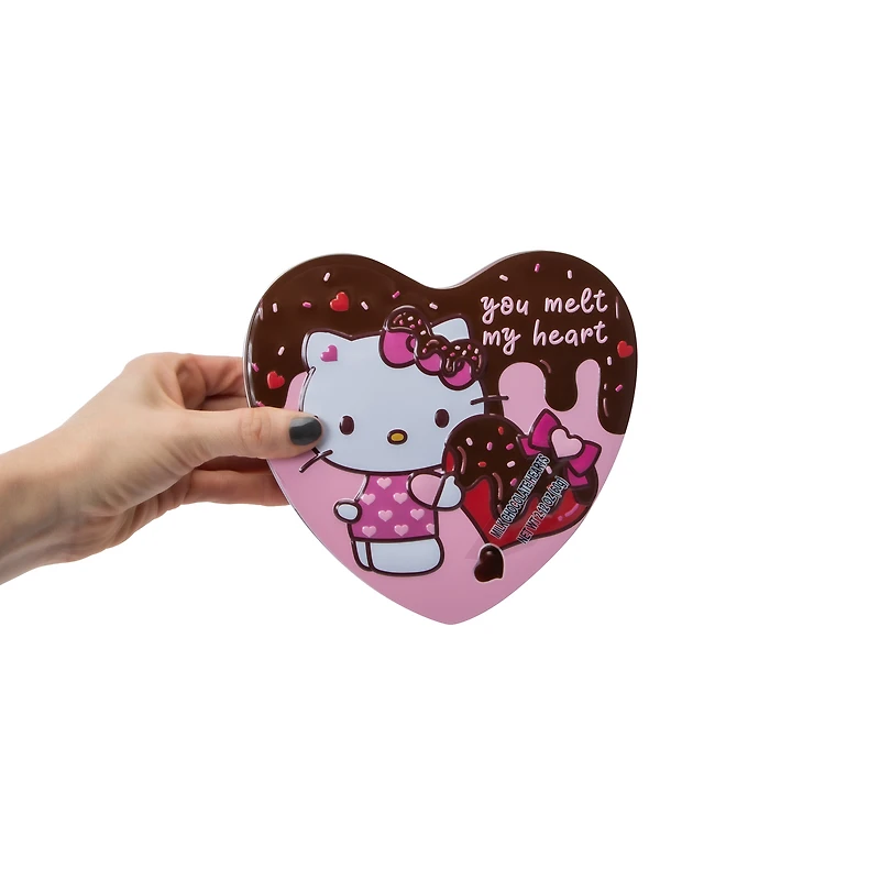 Hello Kitty Milk Chocolate Hearts Tin Box 2.12oz