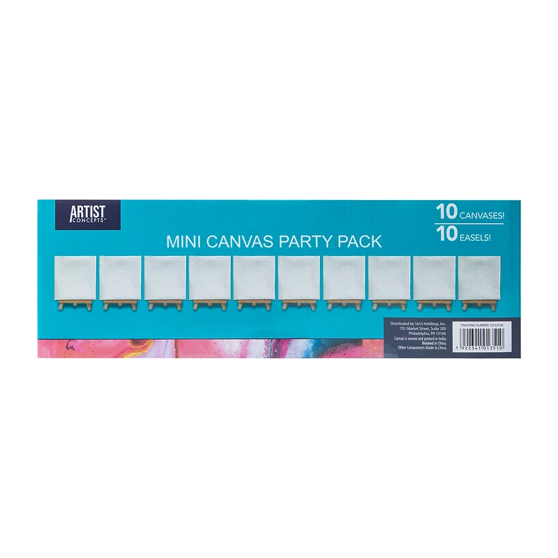Artist Concepts™ Mini Canvas Party Pack 10-Count