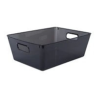 Large Plastic Storage Bin 10.25in x 14.25in