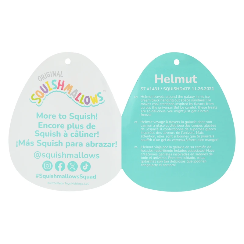 Squishmallows™ Good Vibes Squad 7.5in