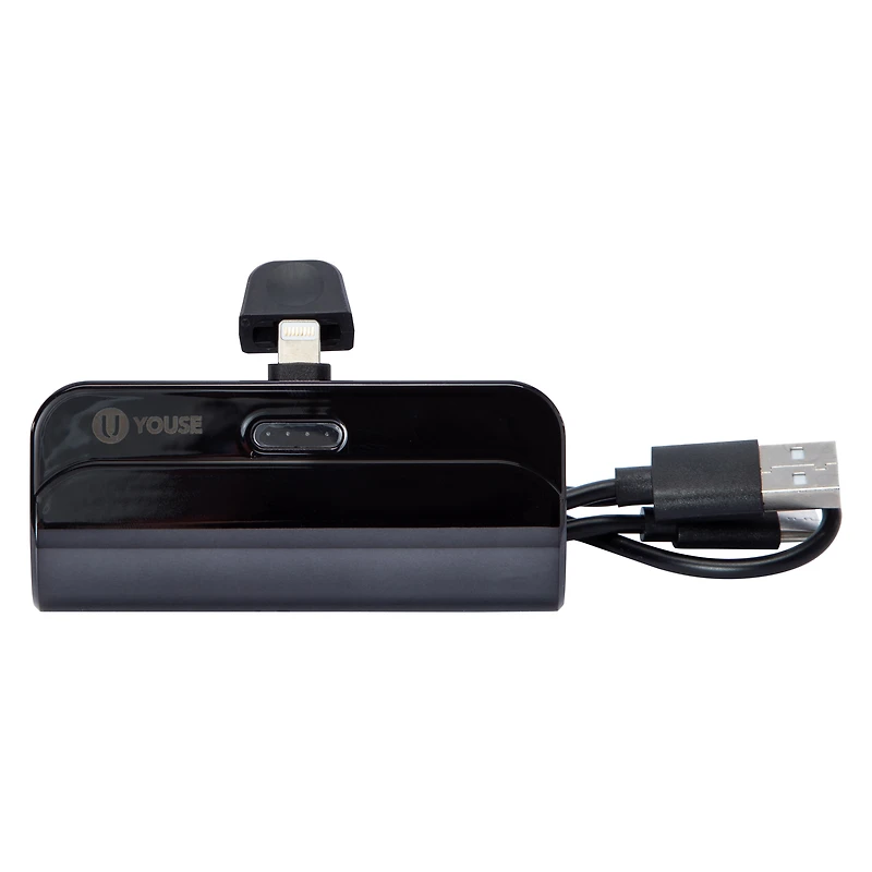 3,000mAh 8-Pin Rechargeable Mini Power Bank