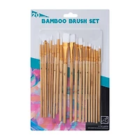 Bamboo Brush Set 20-Count