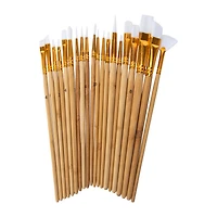 Bamboo Brush Set 20-Count