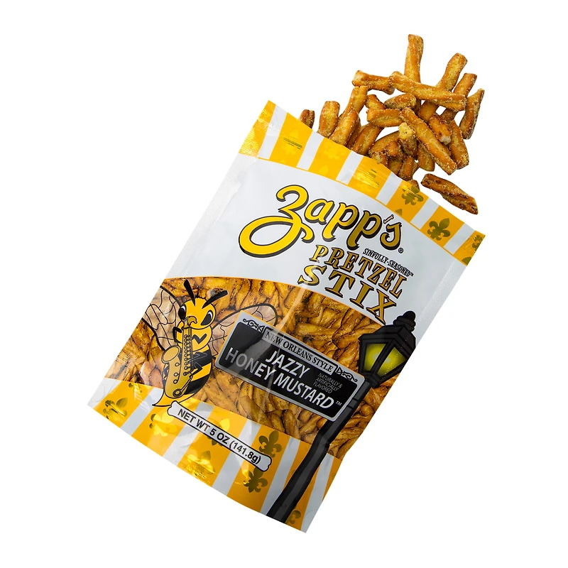Zapp's® Sinfully Seasoned™ Pretzel Stix 5oz - Jazzy Honey Mustard