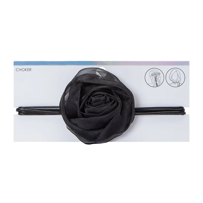 Rosette Choker Necklace
