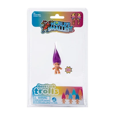 World's Smallest® Good Luck Trolls (Styles May Vary)