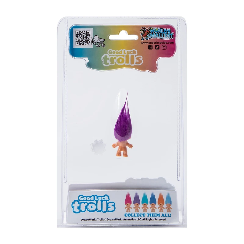 World's Smallest® Good Luck Trolls (Styles May Vary)