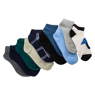 Ladies Assorted Low-Cut Socks 10-Pack