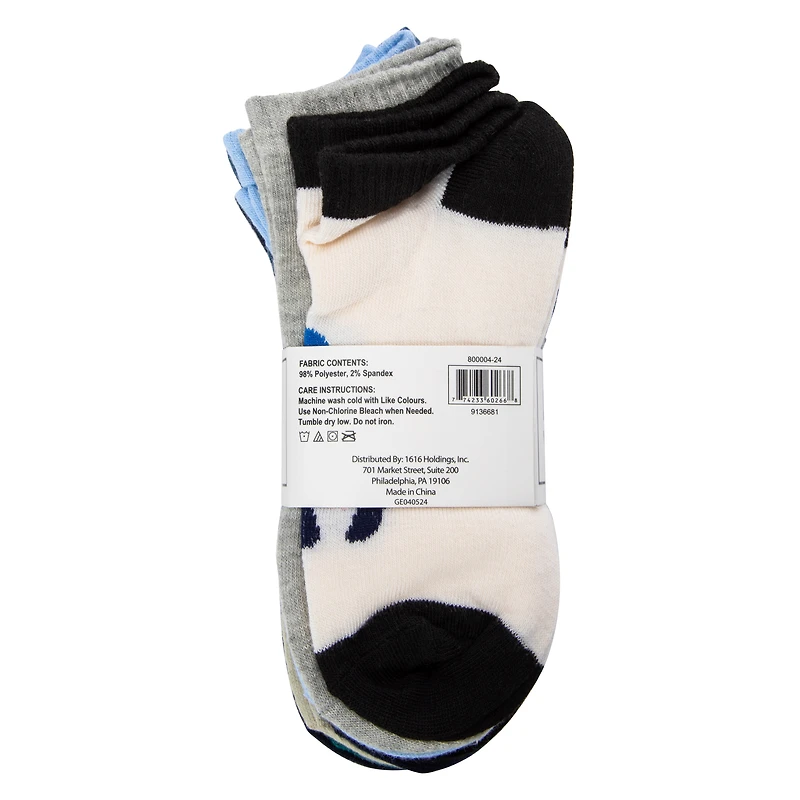 Ladies Assorted Low-Cut Socks 10-Pack