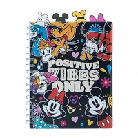 Disney Friends Positive Vibes Only Tab Journal