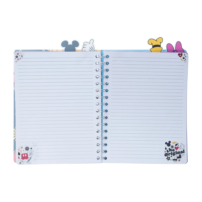 Disney Friends Positive Vibes Only Tab Journal