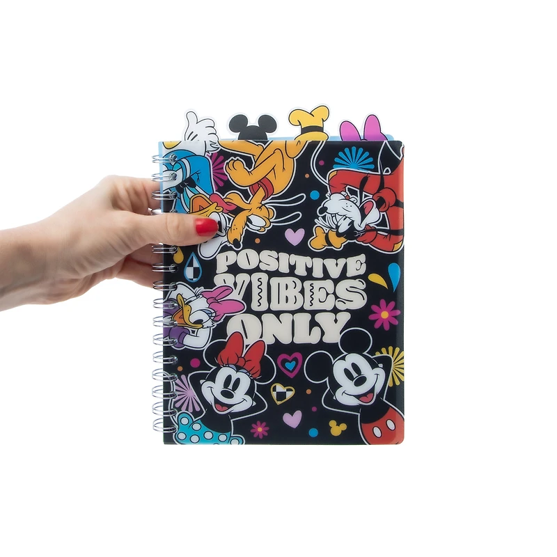 Disney Friends Positive Vibes Only Tab Journal
