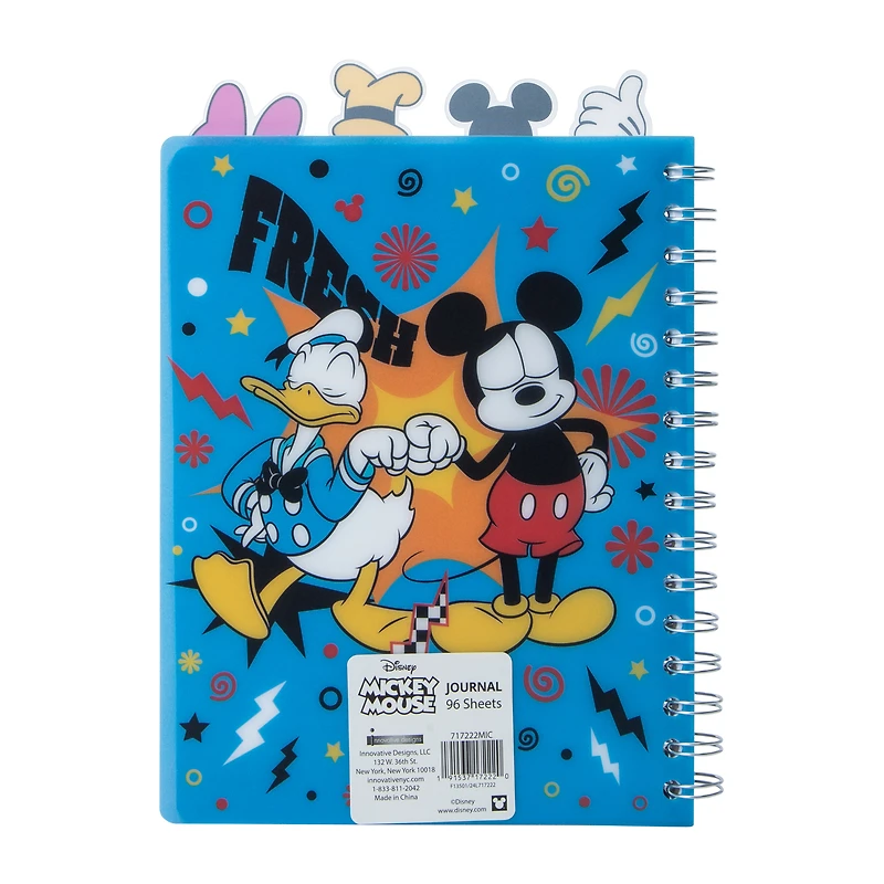 Disney Friends Positive Vibes Only Tab Journal