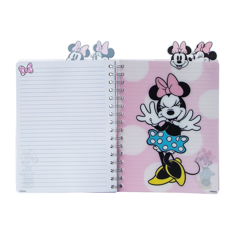 Disney Minnie Mouse Tab Journal