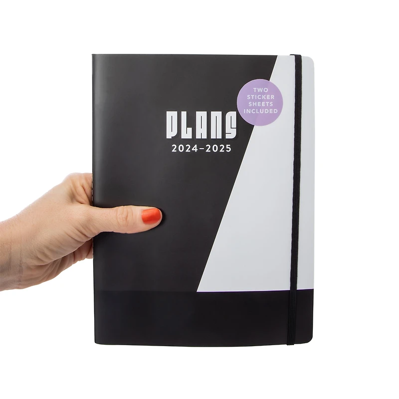 2024-25 Monthly+Yearly Agenda Planner Book