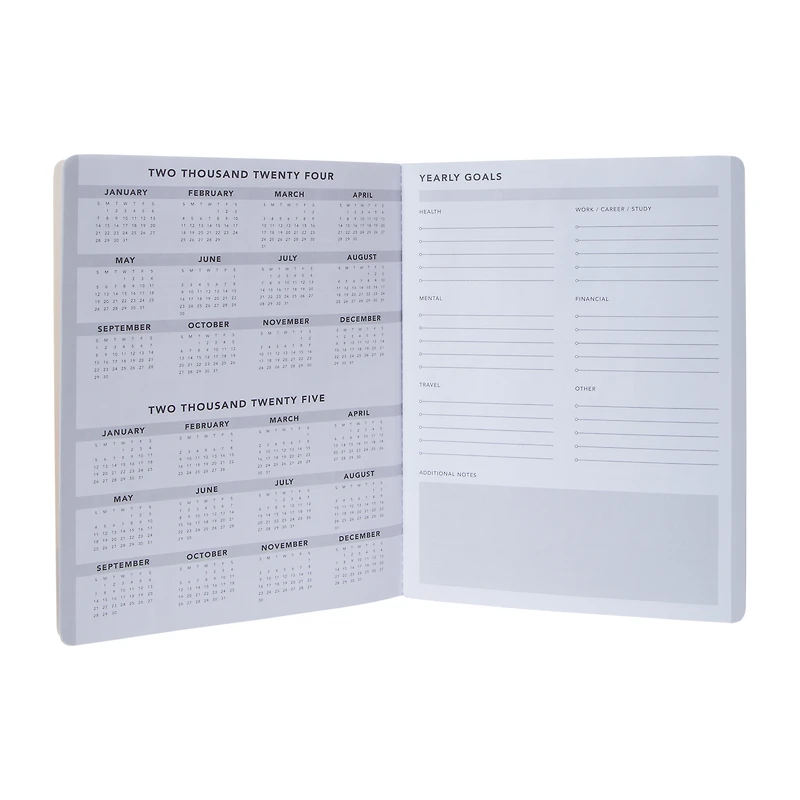 2024-25 Monthly+Yearly Agenda Planner Book