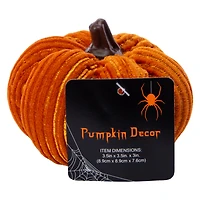 Orange Plush Mini Pumpkin 3.5in
