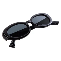 Ladies Plastic Oval Sunglasses