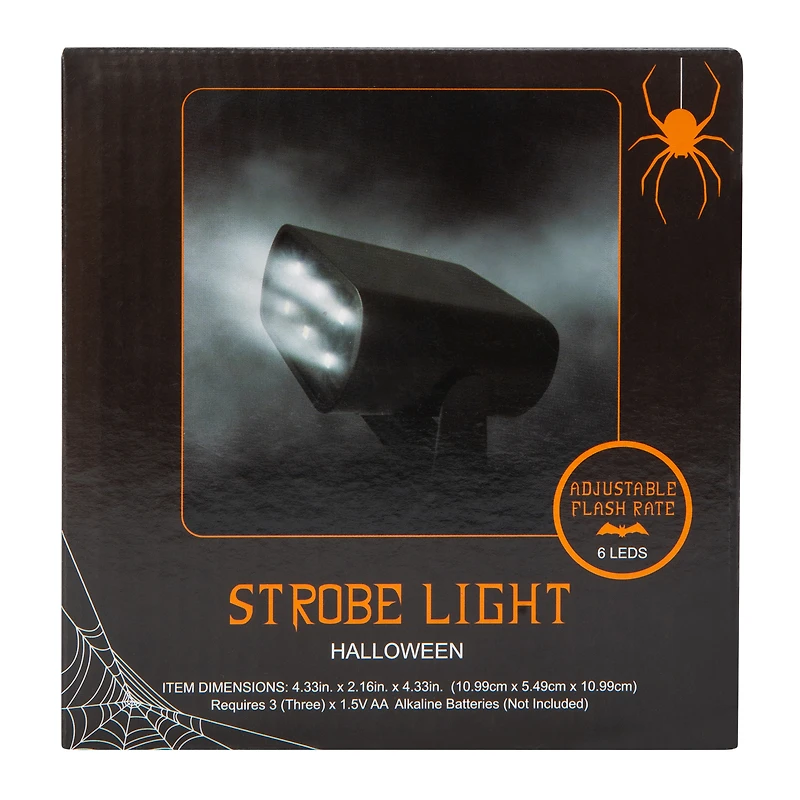 Halloween Strobe Light 4.33in x 2.16in