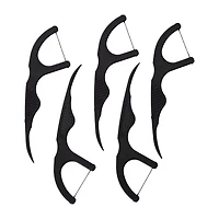 Charcoal Toothpick Flossers 75-Count