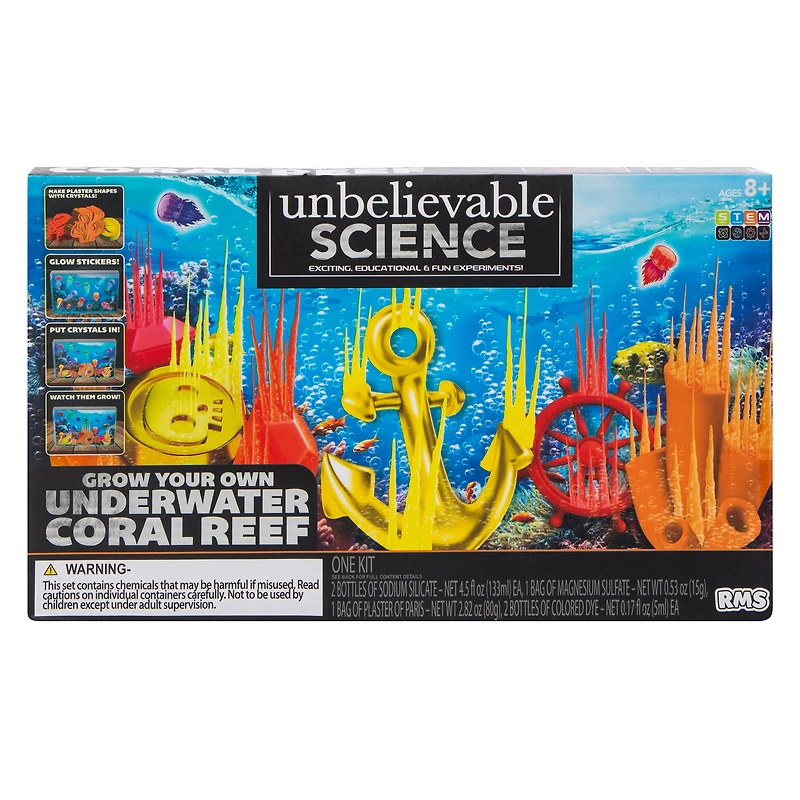 Unbelievable Science Grow Your Own Underwater Coral Reef