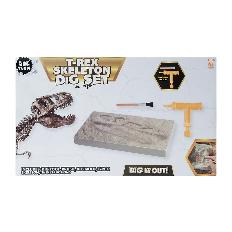 Dig Team® T-Rex Skeleton Dig Set