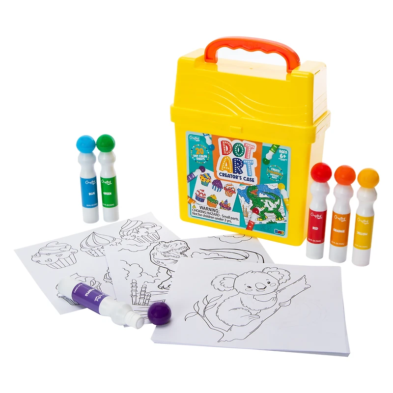 Dot Art Creator's Case Art Kit