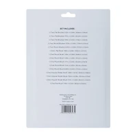 Wood Mixed Media Brushes 20-Count