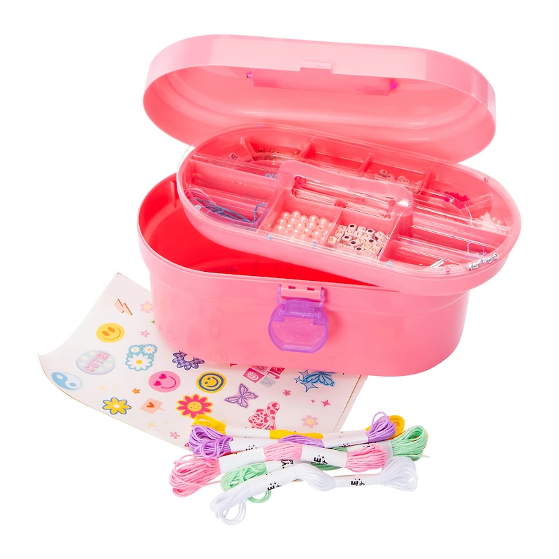 Dazzling Jewelry Case With 828 Beads