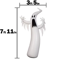 Inflatable Ghost Halloween Decor 8ft