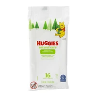 Huggies Natural Care® Sensitive & Fragrance Free Baby Wipes 16-Count