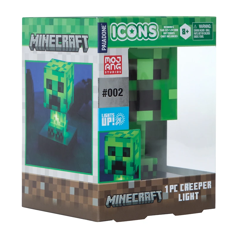 Minecraft Icons Creeper Light