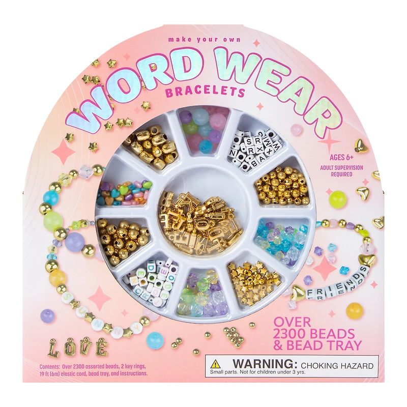 DIY Word Wear Bracelets Jewelry Kit