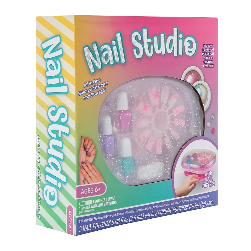 Nail Studio Set With Nail Dryer