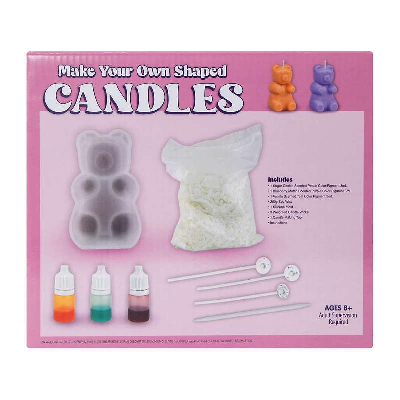 Make Your Own Shaped Candles Set