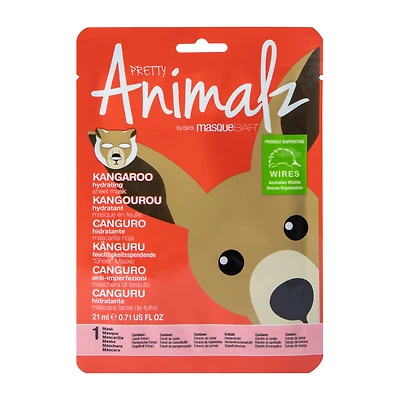 Masque Bar™ Pretty Animals Kangaroo Purifying Sheet Mask