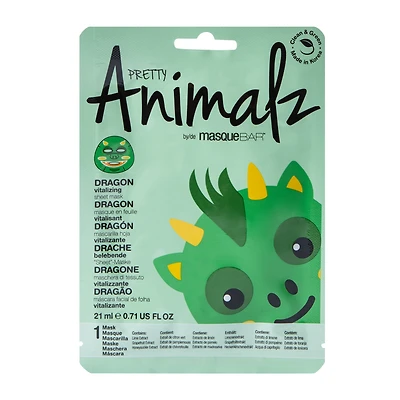 Masque Bar™ Pretty Animals Dragon Purifying Sheet Mask