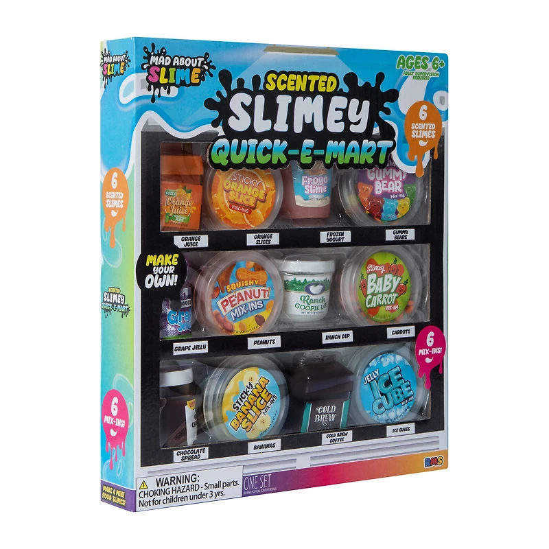 Mad About Slime 12-Piece Mart Set