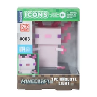 Icons Minecraft Axolotl Light 1-Piece