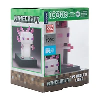 Icons Minecraft Axolotl Light 1-Piece