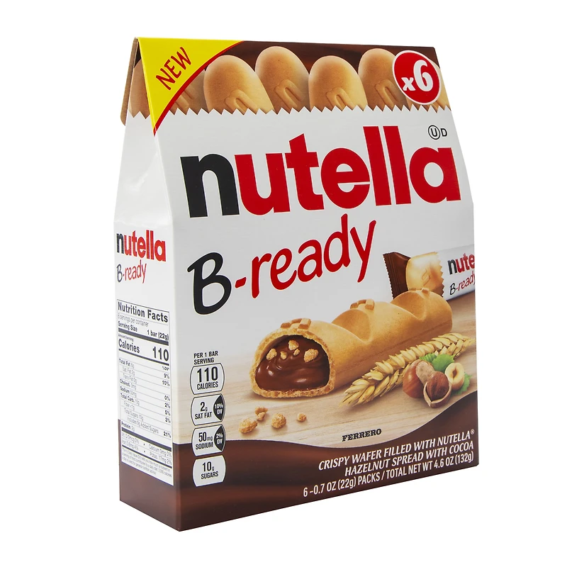 Nutella® B-Ready Wafer Snacks 4.6oz