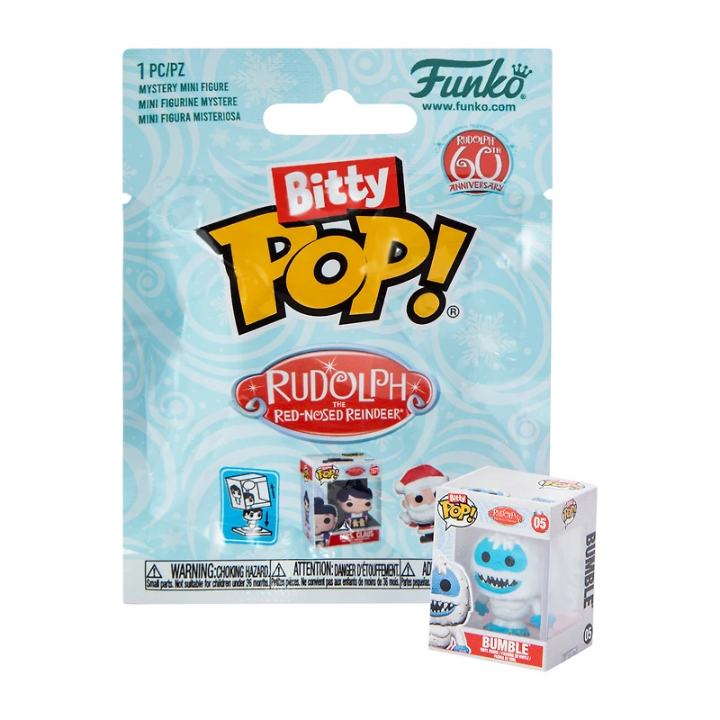 Funko Bitty Pop!® Rudolph The Red Nosed Reindeer Mystery Mini Figure