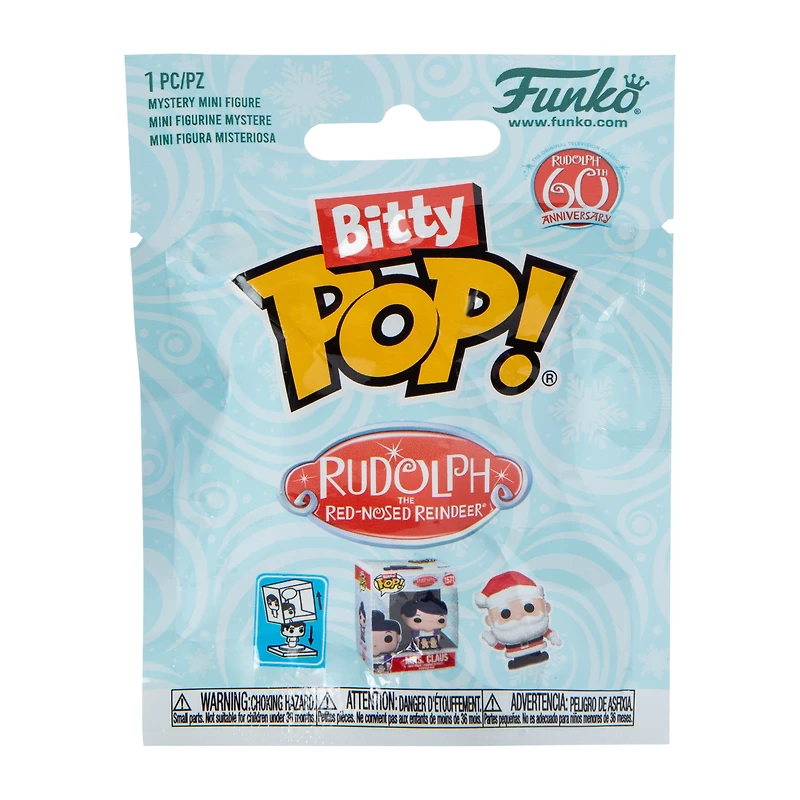 Funko Bitty Pop!® Rudolph The Red Nosed Reindeer Mystery Mini Figure