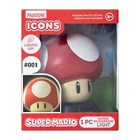 Icons Super Mario™ Super Mushroom Light 1-Piece