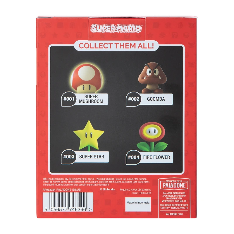 Icons Super Mario™ Super Mushroom Light 1-Piece