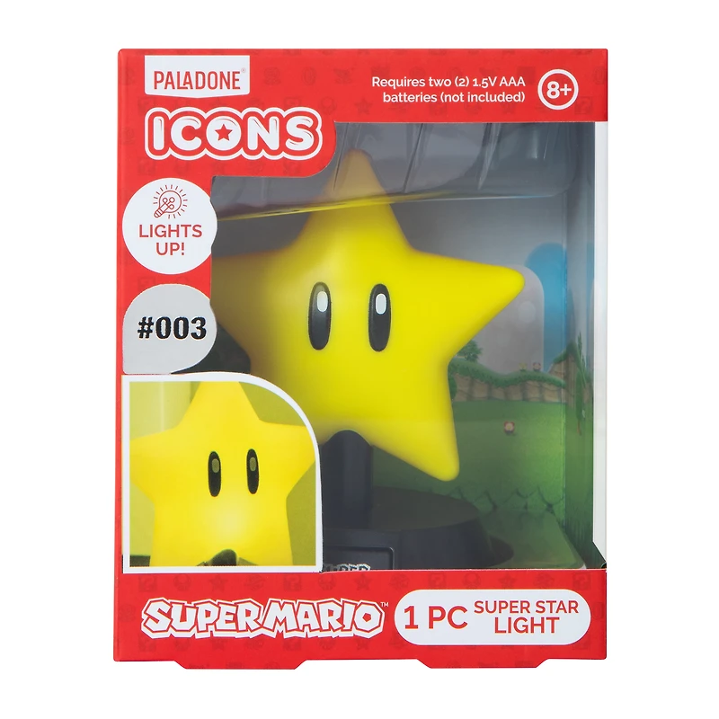 Icons Super Mario™ Super Star Light 1-Piece