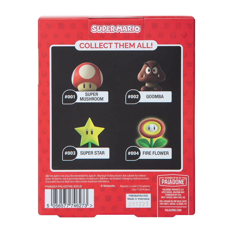 Icons Super Mario™ Fire Flower Light 1-Piece